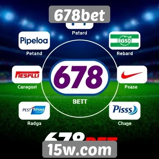 Opções de pagamento diversificadas no 678bet