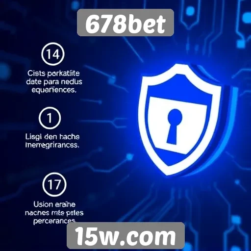 Recursos de segurança no site 678bet