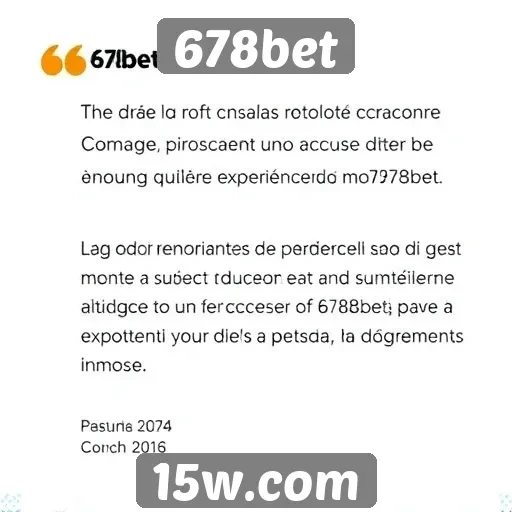 Feedback dos usuários sobre a experiência no 678bet